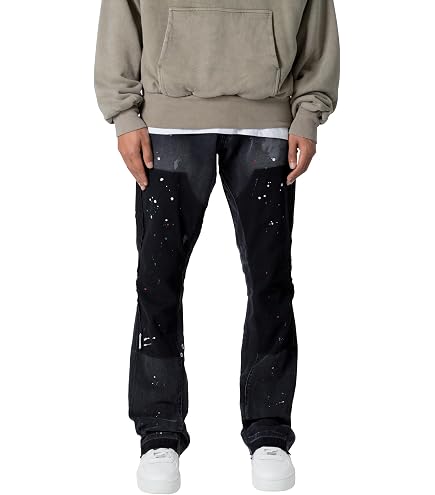 mnml Men's X620 Studded Skinny Denim - Black, 28 at Amazon Men's